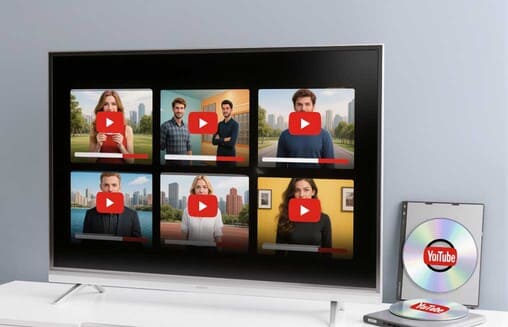 YouTube Videos on a DVD